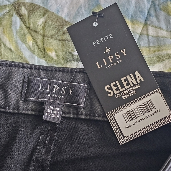 NWT - LIPSY LONDON COATED SELENA HIGH RISE JEANS - Picture 9 of 14